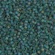 Miyuki delica beads 10/0 - Matted emerald ab DBM-859